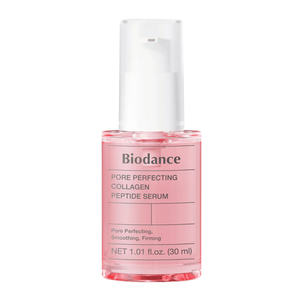 Biodance Pore Perfecting Collagen Peptide Serum 30 ml – serum kolagenowy zmniejszający pory dla jędrniejszej skóry.