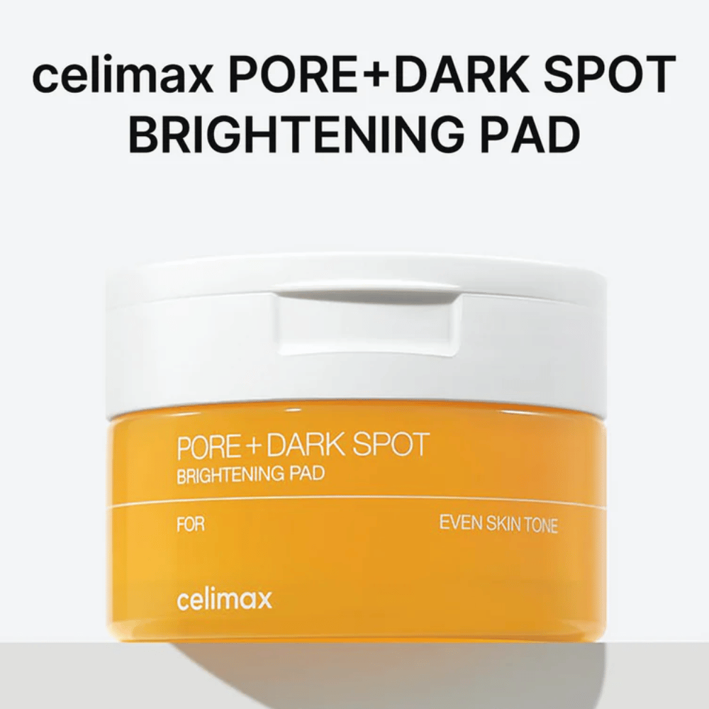 Celimax Pore + Dark Spot Brightening Pad – płatki pielęgnacyjne, które redukują ciemne plamy, oczyszczają pory i zapewniają równomierny koloryt skóry.