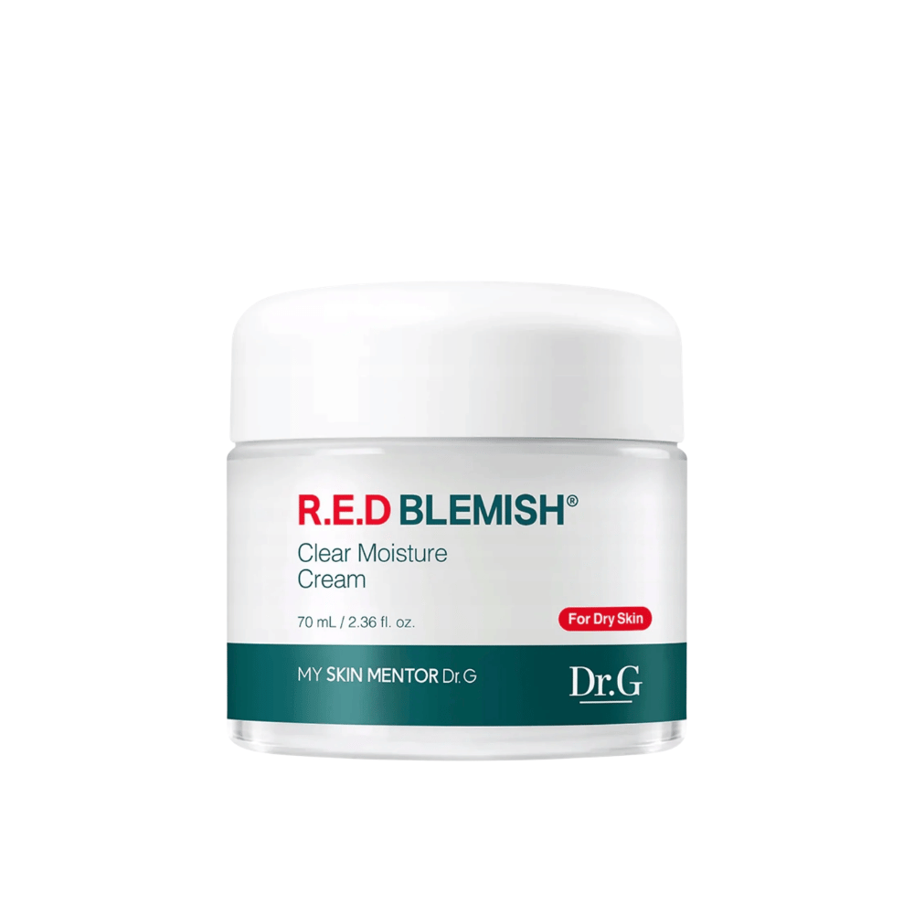 Dr.G R.E.D Blemish Clear Moisture Cream – nawilżający krem do twarzy w słoiczku 70 ml.