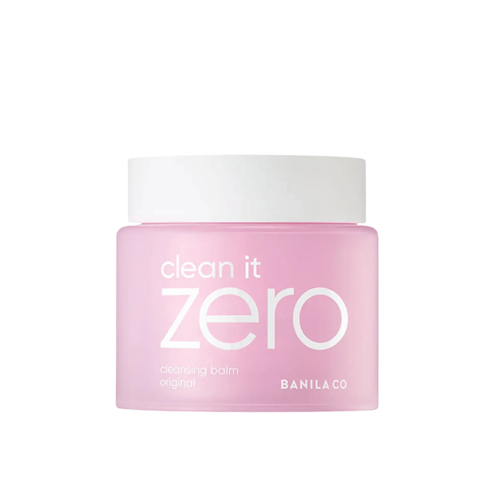 Słoik Clean It Zero Cleansing Balm Original 180ml na białym tle, promujący oryginalny balsam oczyszczający BANILA CO do pielęgnacji skóry.