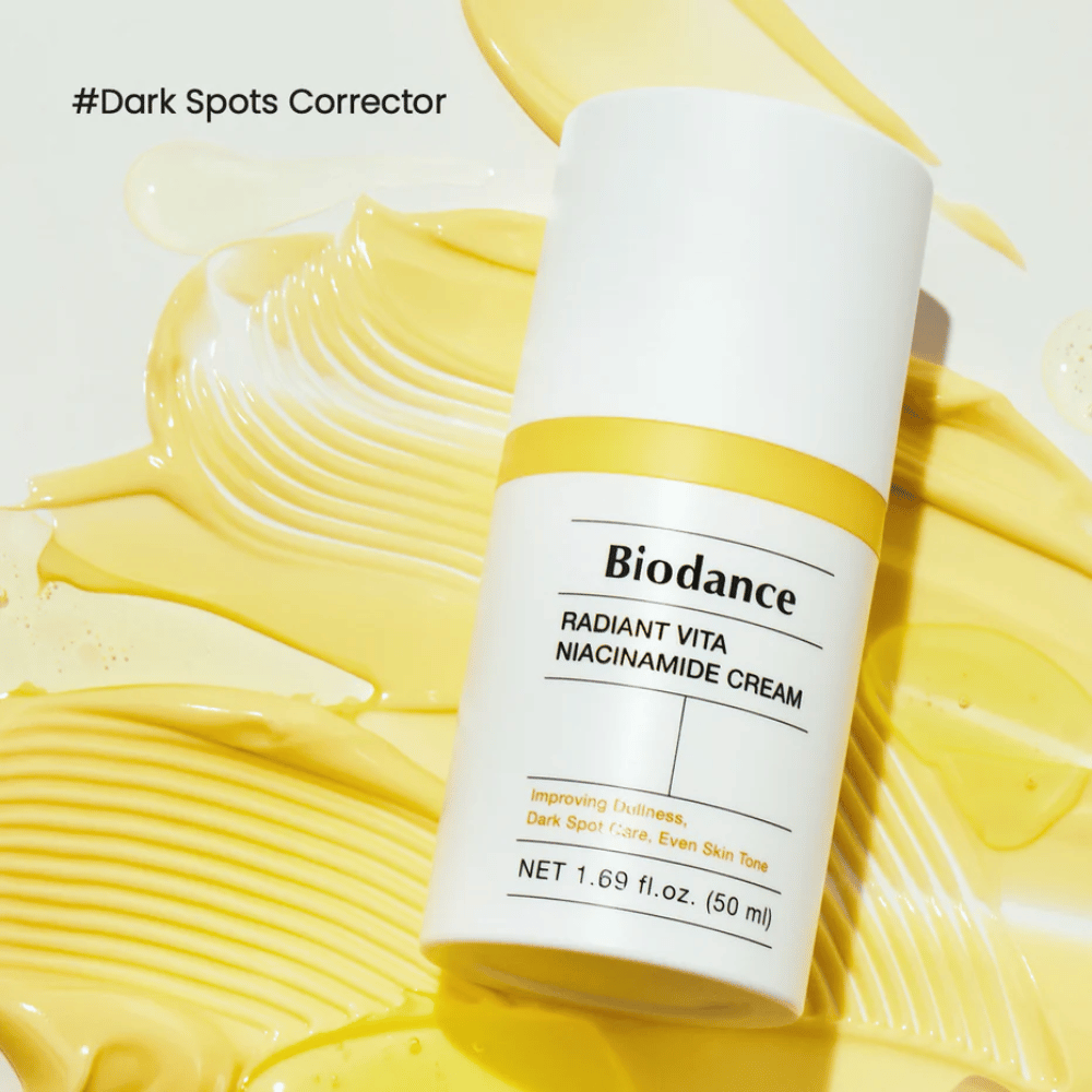Biodance Radiant Vita Niacinamide Cream 50 ml – rozświetlający krem do twarzy przeciw ciemnym plamom