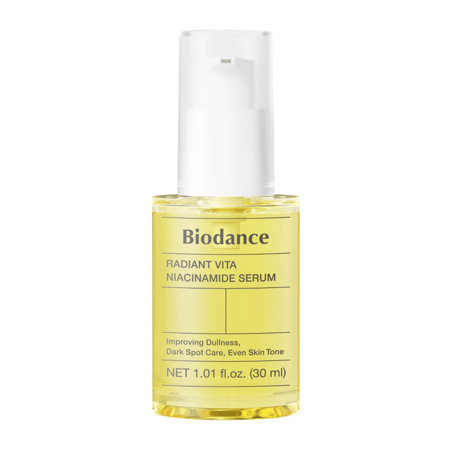 Biodance Radiant Vita Niacinamide Serum 30 ml – serum rozświetlające z niacynamidem na ciemne plamy i nierówny koloryt skóry