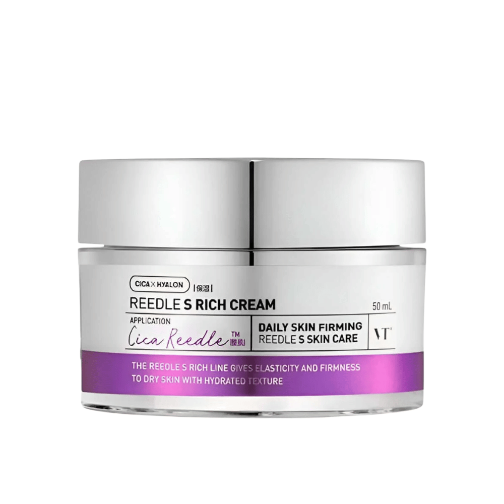 VT Cosmetics Reedle Shot Lifting Cream 50 ml z peptydami i kwasem hialuronowym, które wzmacniają barierę skórną oraz zapewniają jędrniejszą i gładszą skórę.