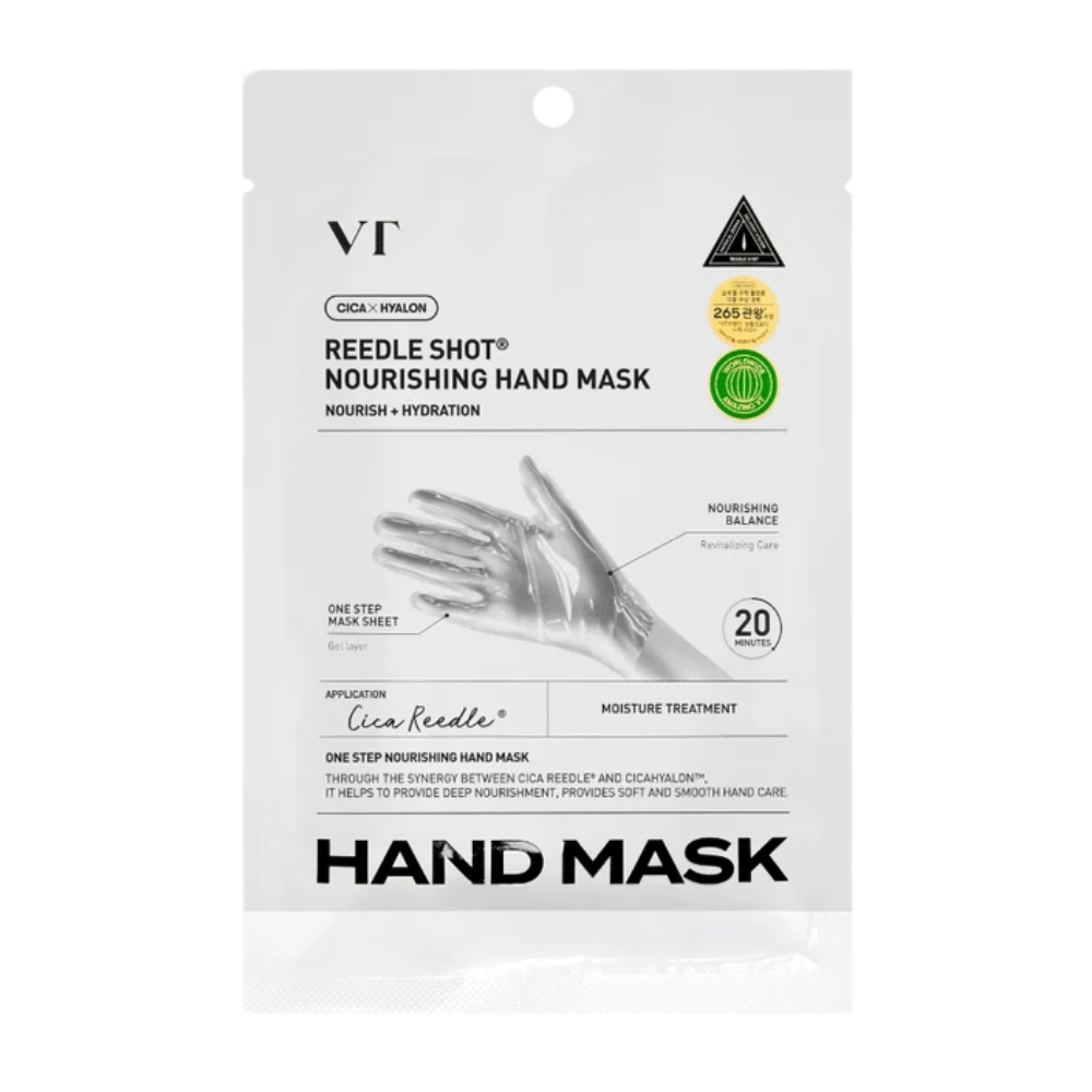 VT Cosmetics Reedle Shot Nourishing Hand Mask z CICA Reedle i kwasem hialuronowym do intensywnej pielęgnacji dłoni