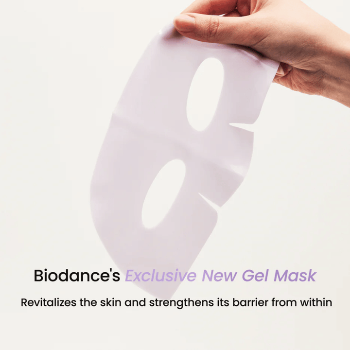 Opakowanie Biodance Rejuvenating Caviar PDRN Real Deep Mask z naciskiem na działanie przeciwstarzeniowe, odnowę skóry i promienność