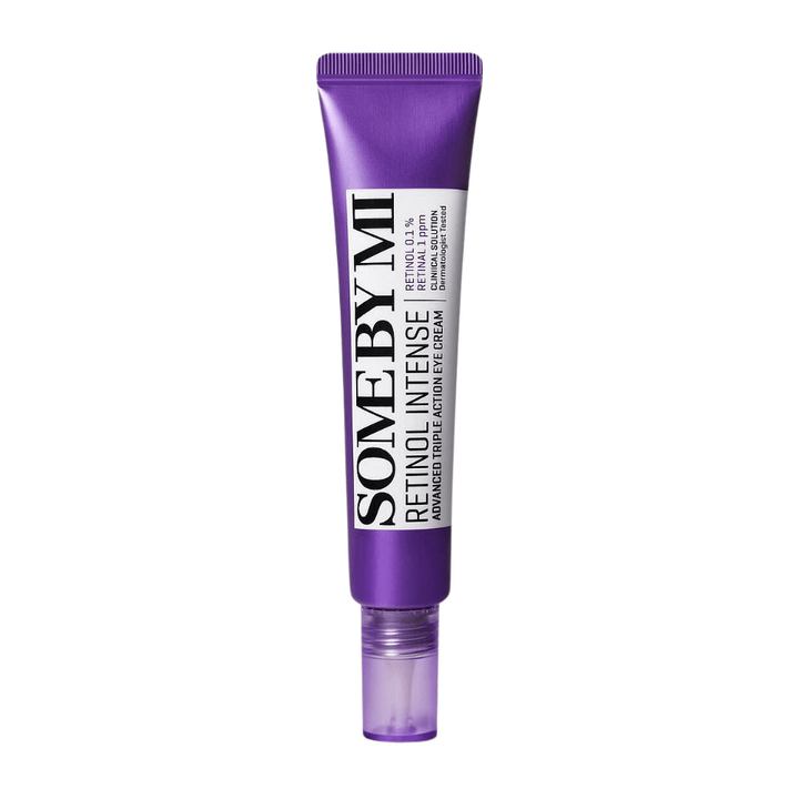SOME BY MI Retinol Intense Advanced Triple Action Eye Cream 30 ml – Krem pod oczy z retinolem dla jędrniejszej skóry i bardziej jednolitego kolorytu wokół oczu.