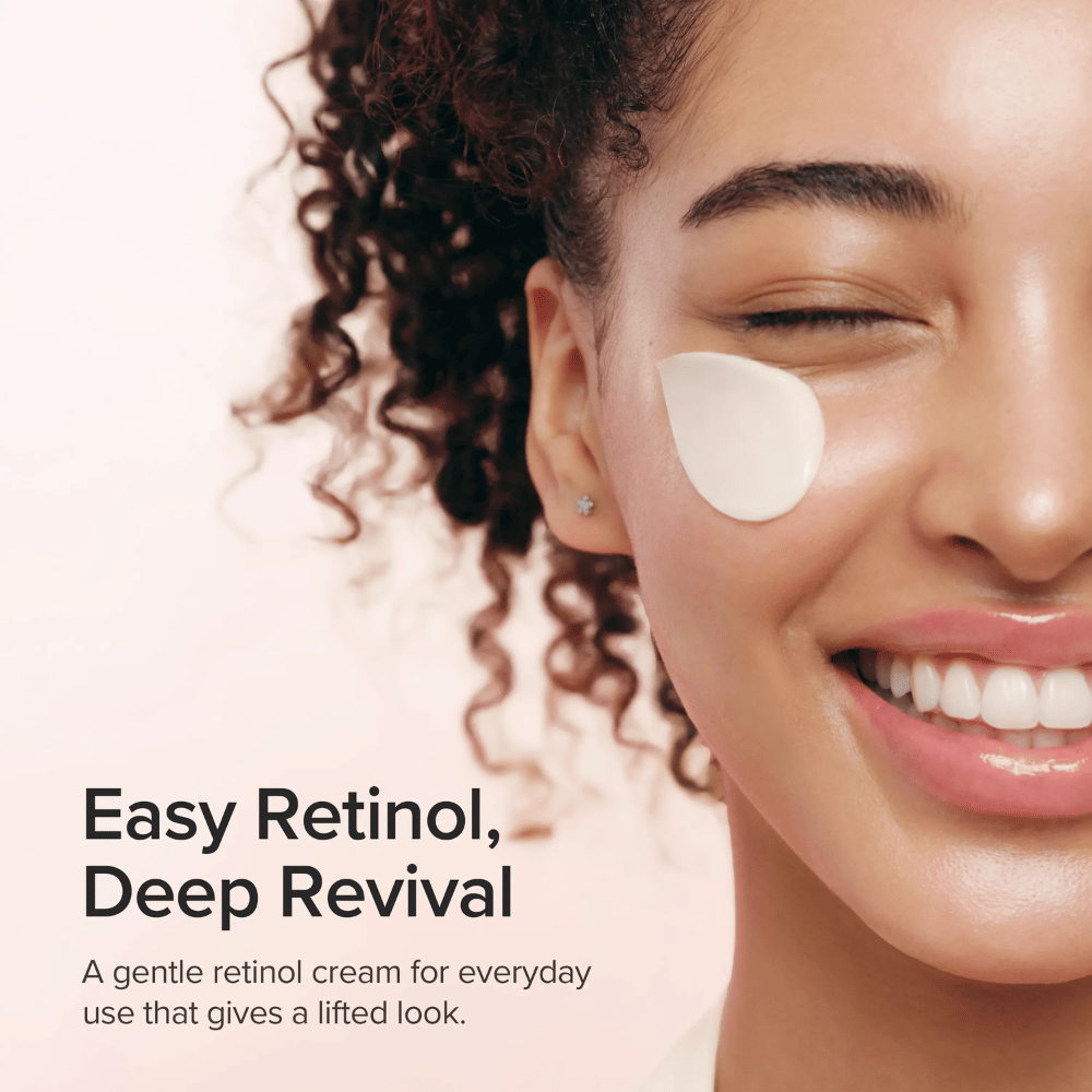 Obraz – lifestyle / efekt
Beauty of Joseon Revive Firming Moisturizer który zapewnia jędrniejszą skórę, zmniejsza drobne linie i nadaje bardziej wyrównany oraz młodszy wygląd.