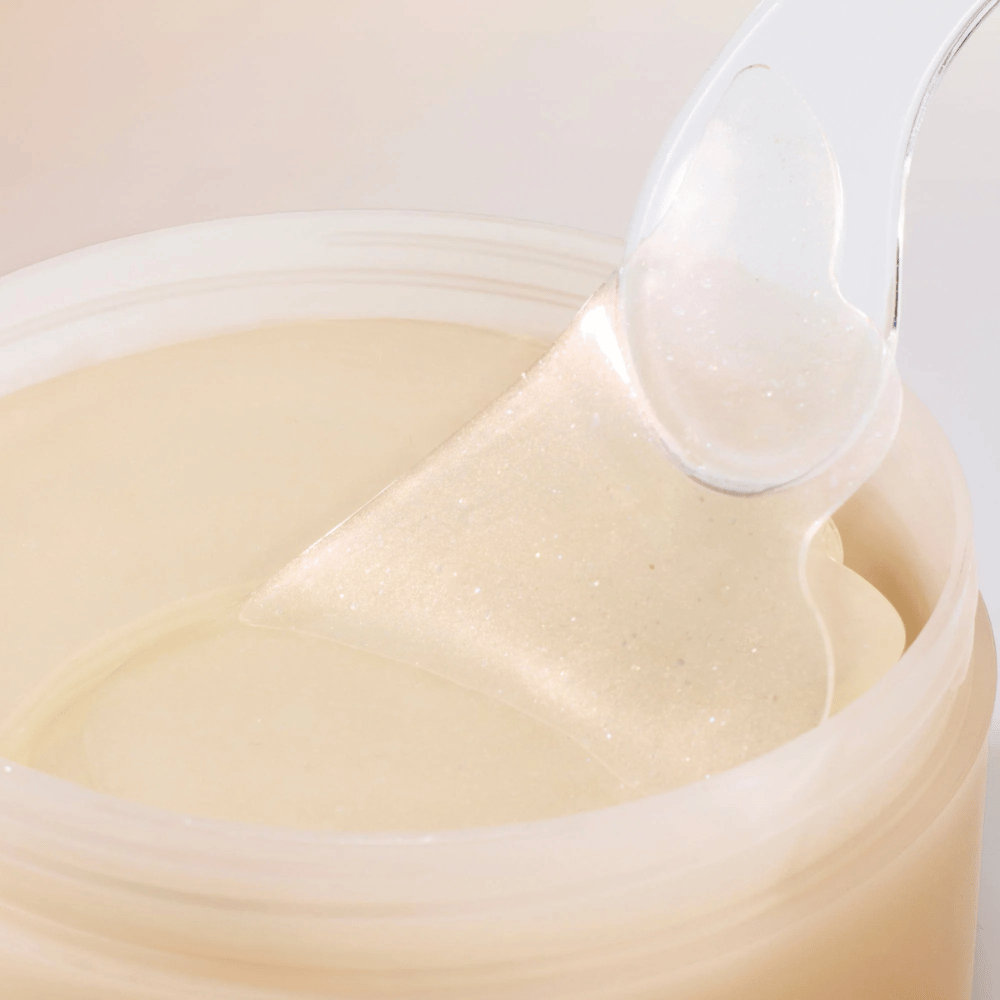 Szpatułka podnosi Beauty of Joseon plasterek pod oczy ze słoika, hydrożelowe plastry z żeń-szeniem i retinalem dla działania przeciwstarzeniowego i pielęgnacji oczu.