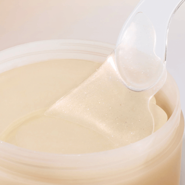 Szpatułka podnosi Beauty of Joseon plasterek pod oczy ze słoika, hydrożelowe plastry z żeń-szeniem i retinalem dla działania przeciwstarzeniowego i pielęgnacji oczu.