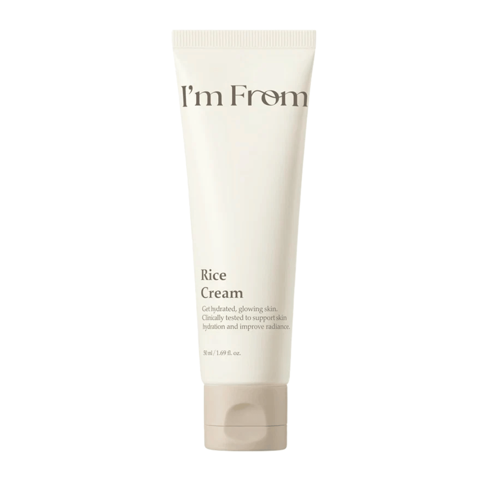 I'm From Rice Cream 50 ml nawilżający krem do twarzy z ekstraktem z ryżu dla blasku i silnej bariery skórnej