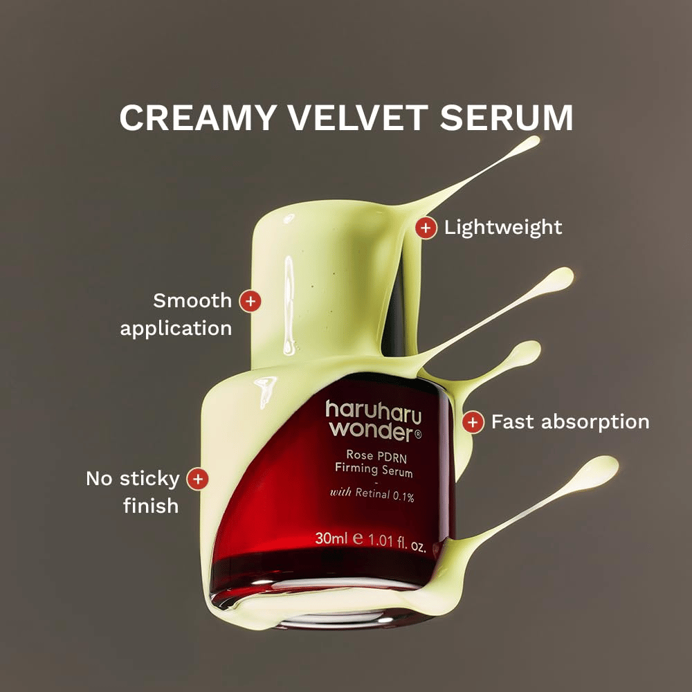 Haruharu Wonder Rose PDRN Firming Serum – lekkie kremowe serum o szybkiej absorpcji i nieklejącym wykończeniu