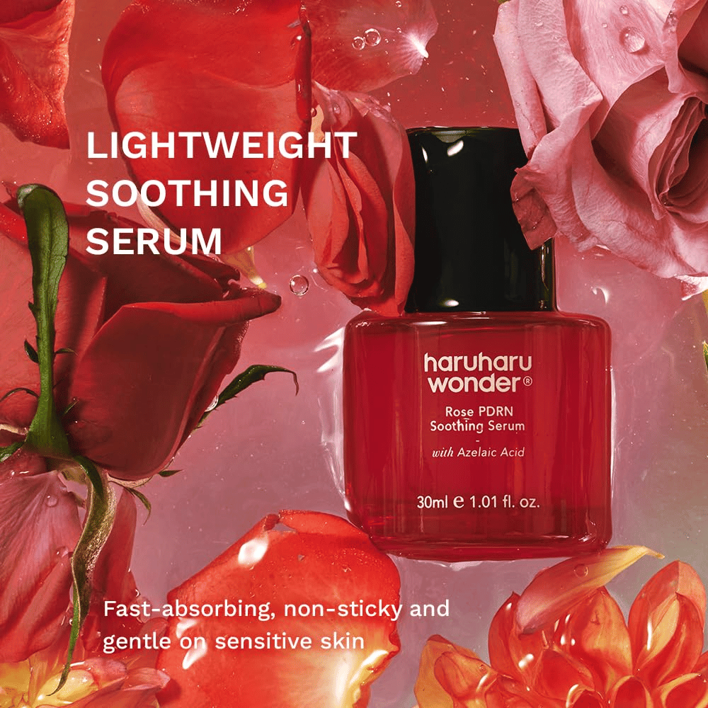 Haruharu Wonder Rose PDRN Soothing Serum – lekkie i kojące serum do skóry wrażliwej