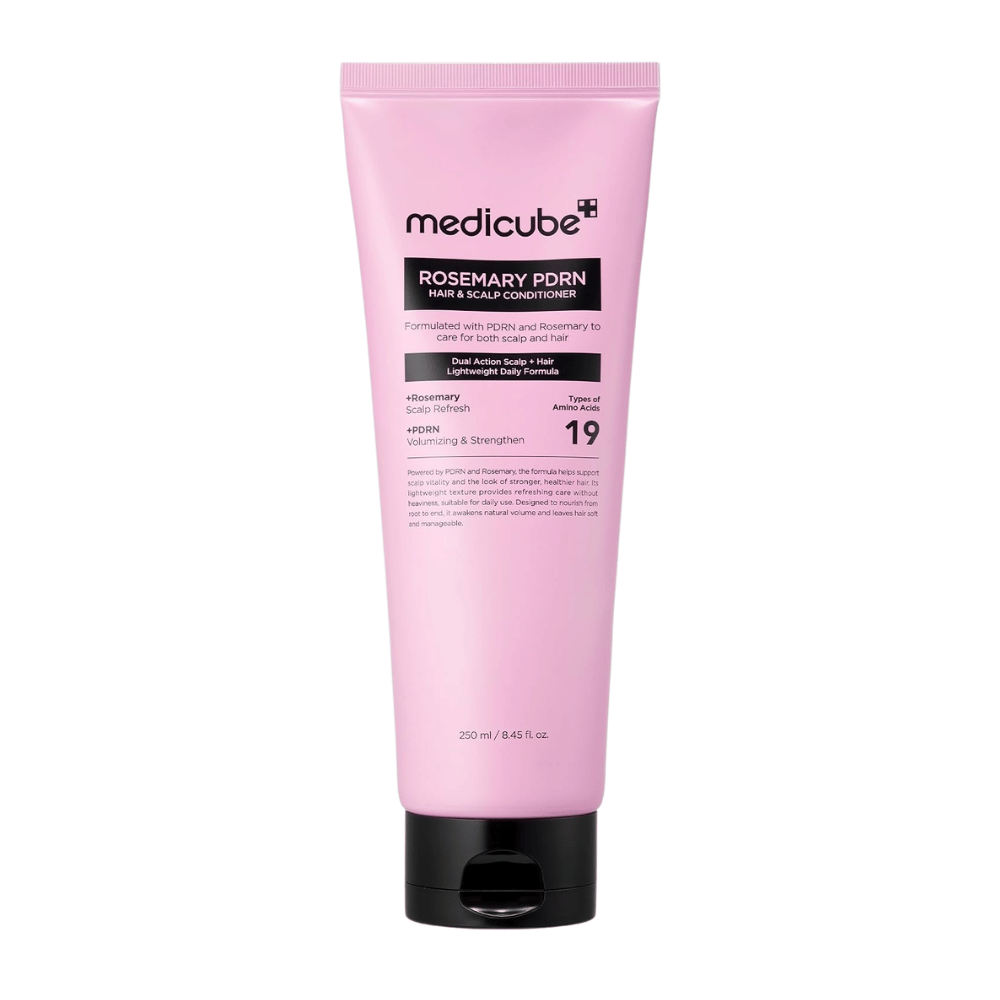 Medicube Rosemary PDRN Hair & Scalp Conditioner 250 ml z PDRN, rozmarynem i aminokwasami dla zdrowszych i mocniejszych włosów