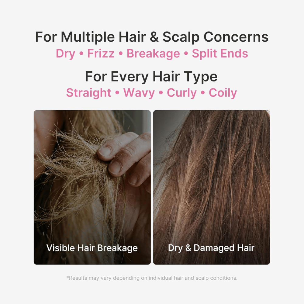 Medicube Rosemary PDRN Hair & Scalp Conditioner który pomaga zmniejszyć łamliwość włosów i sprawia, że są bardziej miękkie i pełniejsze