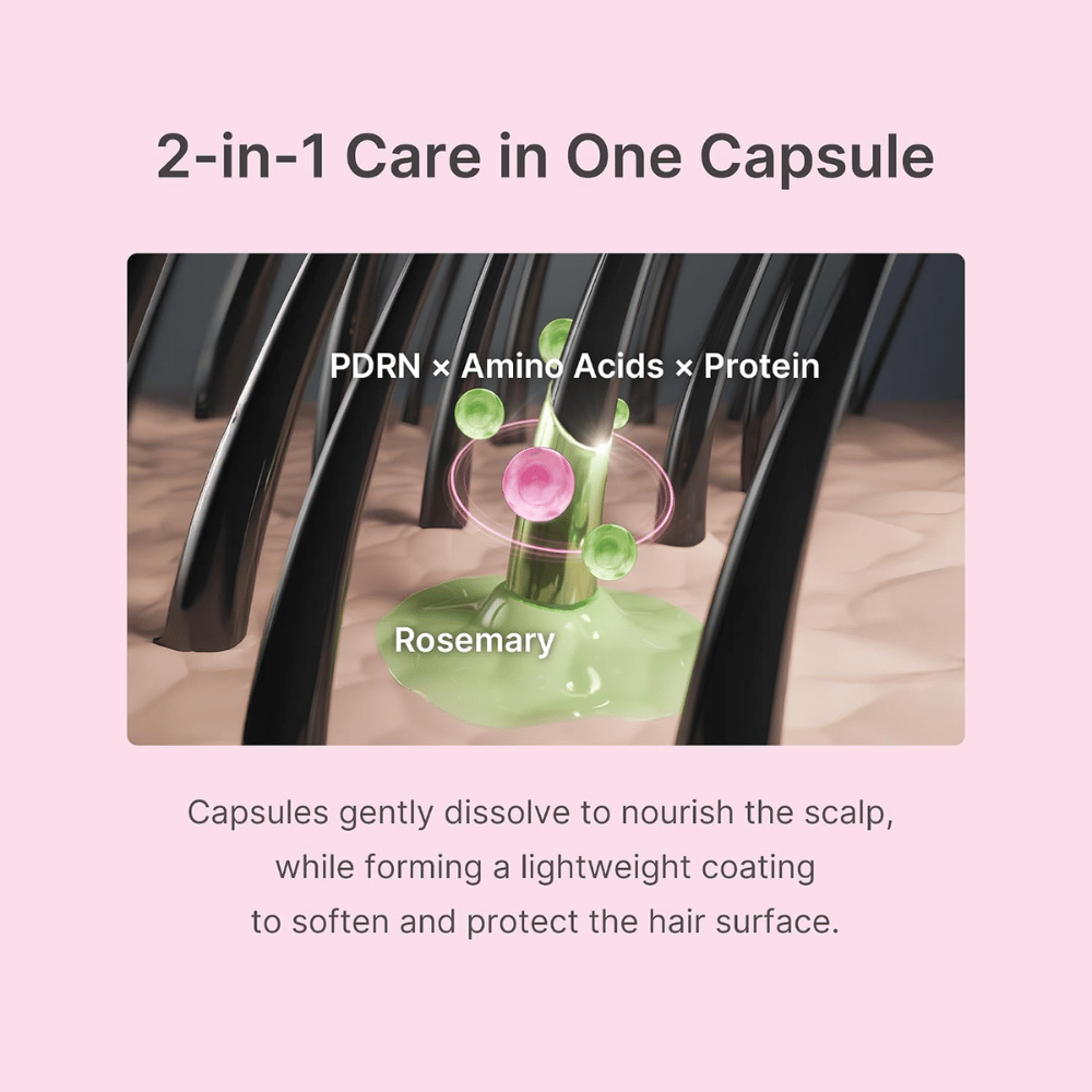Medicube Rosemary PDRN Hair & Scalp Conditioner z rozmarynem, PDRN i 19 aminokwasami, które pielęgnują włosy i skórę głowy