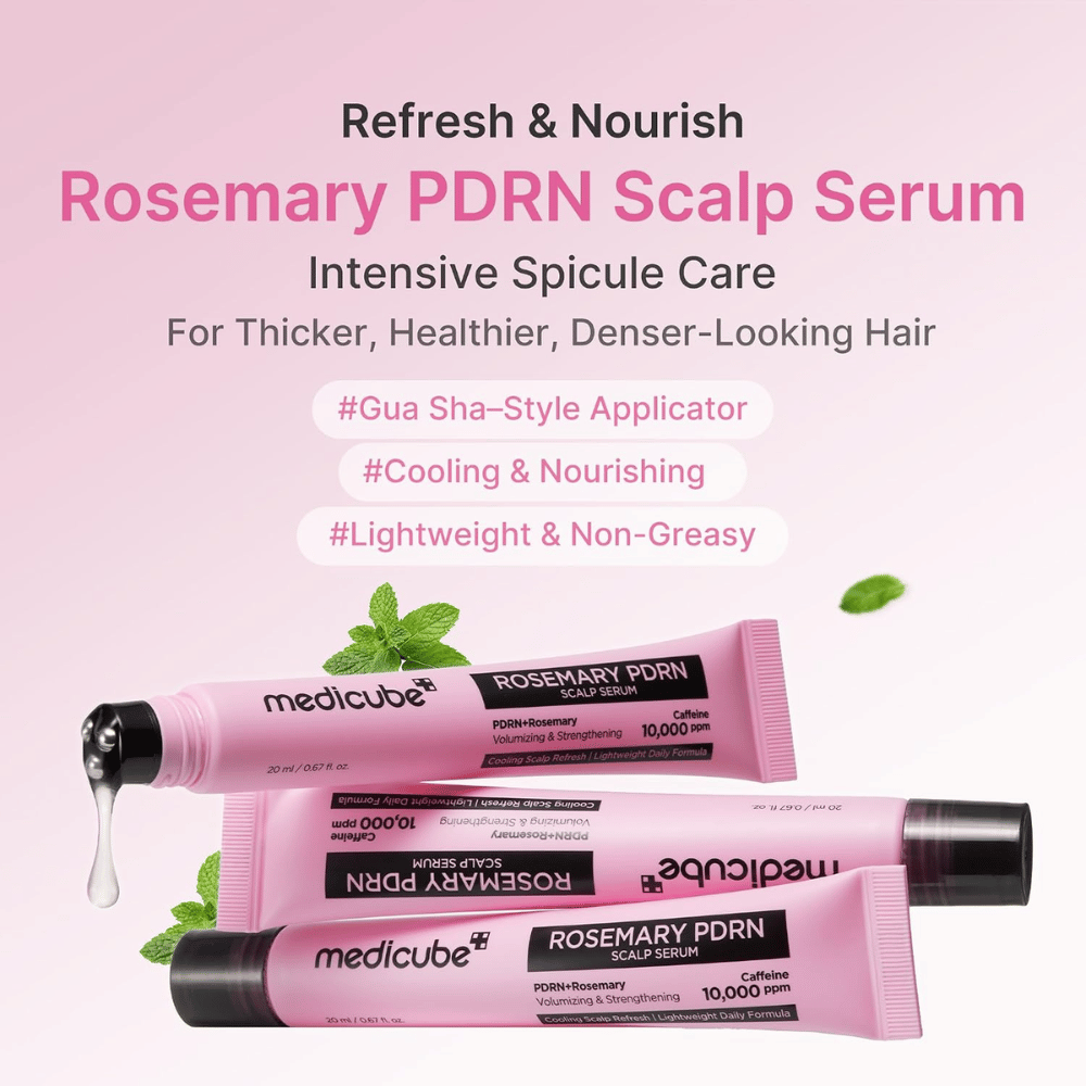 Medicube Rosemary PDRN Scalp Serum – intensywna pielęgnacja skóry głowy i pełniejszych włosów