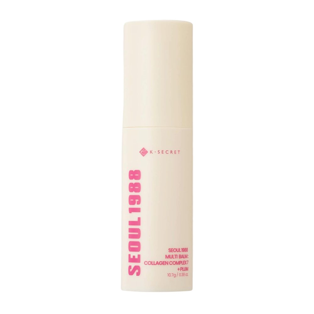 K-SECRET SEOUL 1988 Multi Balm Collagen Complex 7 + Plum 10,7 g – koreański nawilżający balsam w sztyfcie do twarzy i suchych obszarów skóry.