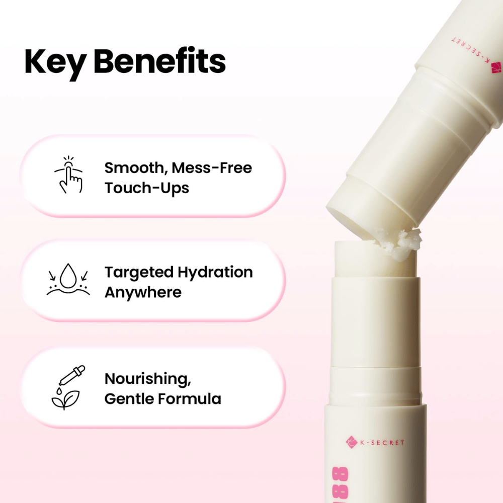 K-SECRET SEOUL 1988 Multi Balm Collagen Complex 7 + Plum – pielęgnujący balsam w sztyfcie do miejscowego nawilżania suchej skóry.