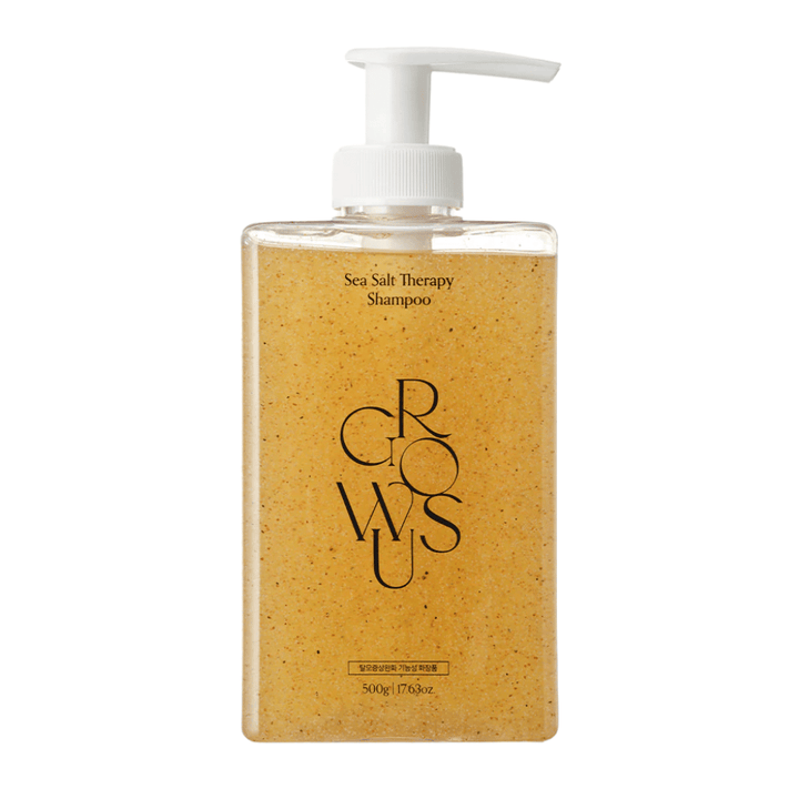GROWUS Sea Salt Therapy Shampoo 500 ml – szampon złuszczający z solą morską dla zrównoważonej skóry głowy
