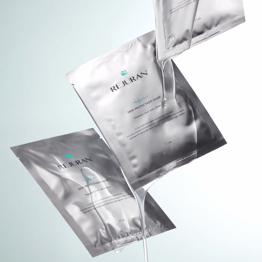 REJURAN Skin Protection Mask – koreańskie maseczki w płachcie z c-PDRN i nawilżającym serum.