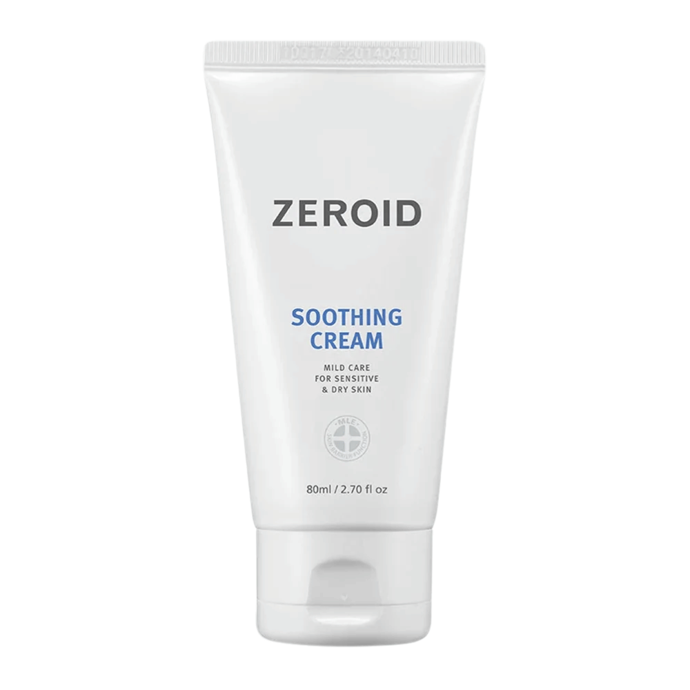 ZEROID Soothing Cream 80 ml nawilżający krem do twarzy, który łagodzi i wzmacnia barierę ochronną skóry