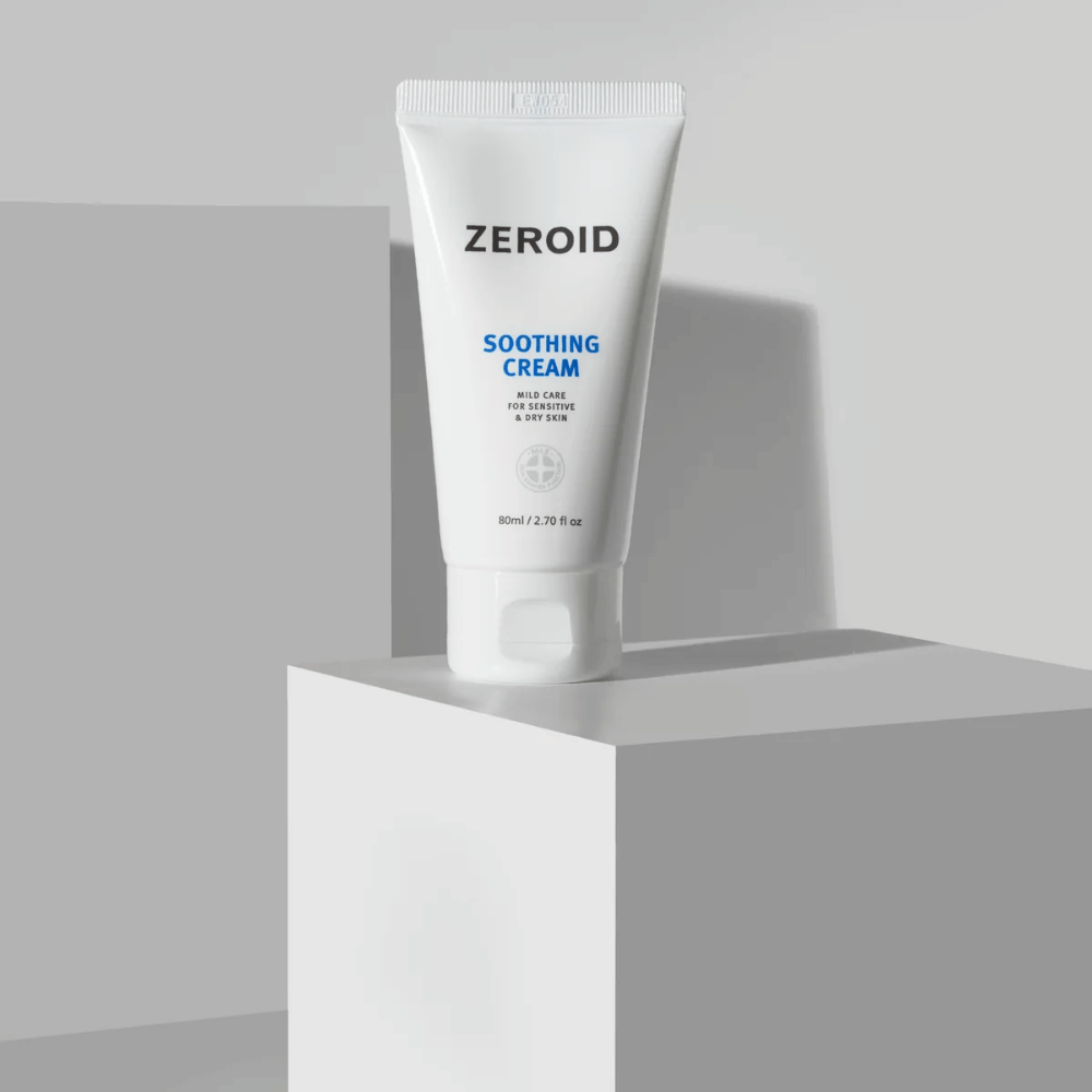 ZEROID Soothing Cream 80 ml na podium do codziennego nawilżania suchej i wrażliwej skóry