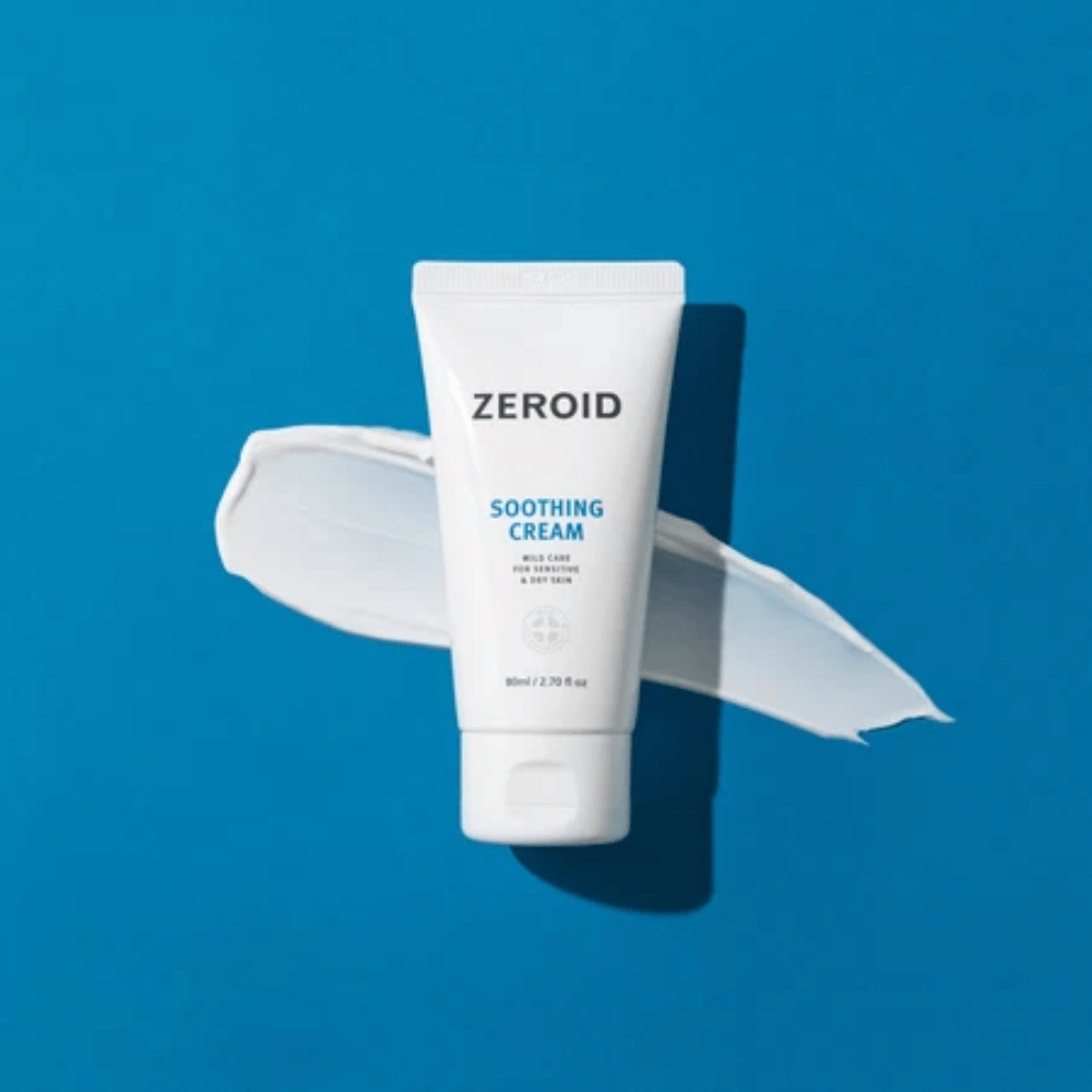 ZEROID Soothing Cream o właściwościach wzmacniających barierę ochronną i nawilżających dla skóry wrażliwej