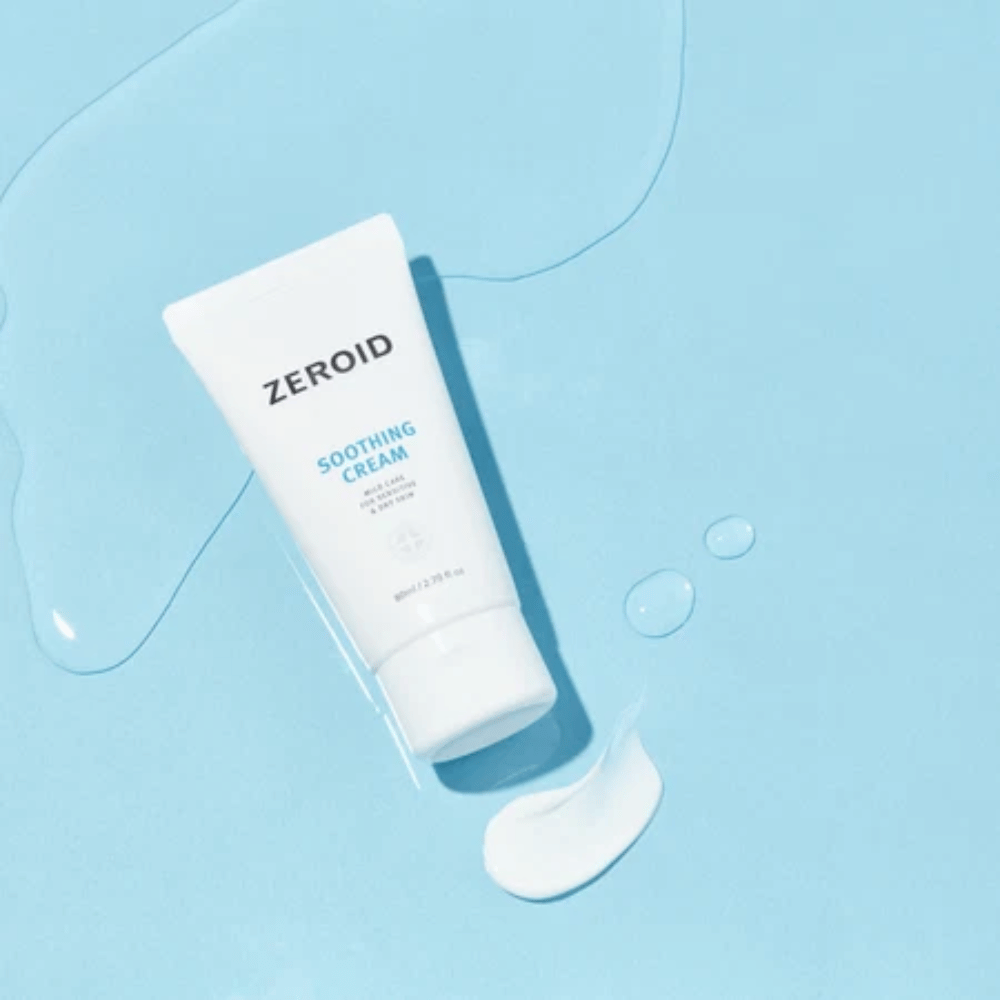 ZEROID Soothing Cream z łagodzącą i nawilżającą formułą dla skóry wrażliwej i suchej