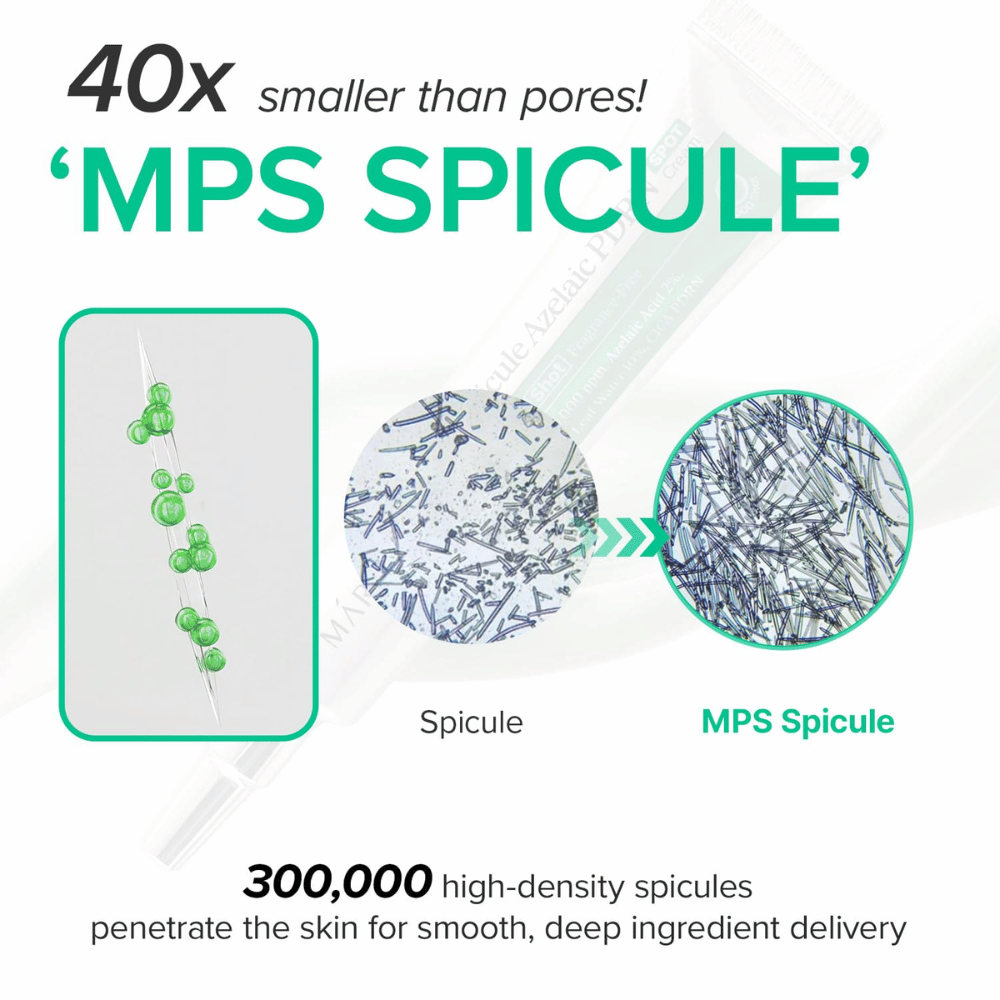 Mary&May Spicule Azelaic PDRN Spot Cream – spikule MPS do skutecznej aplikacji składników aktywnych