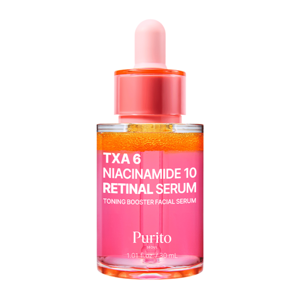 Zdjęcie produktu Purito TXA 6 Niacinamide 10 Retinal Serum 30 ml. Serum wzmacniające tonizację, które poprawia strukturę i blask skóry.