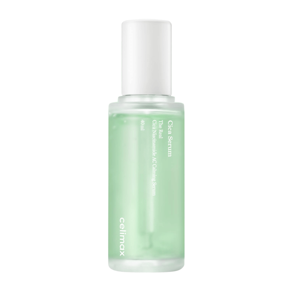 Celimax The Real Cica Niacinamide AC Calming Serum zdjęcie produktu 40 ml na białym tle