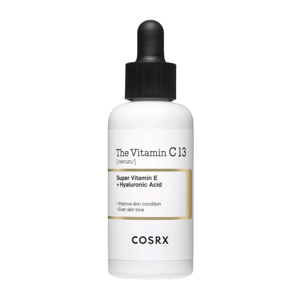 COSRX The Vitamin C 13 Serum 20 ml, serum z witaminą C z witaminą E i kwasem hialuronowym dla blasku, równomiernego kolorytu skóry i poprawionej jakości skóry.