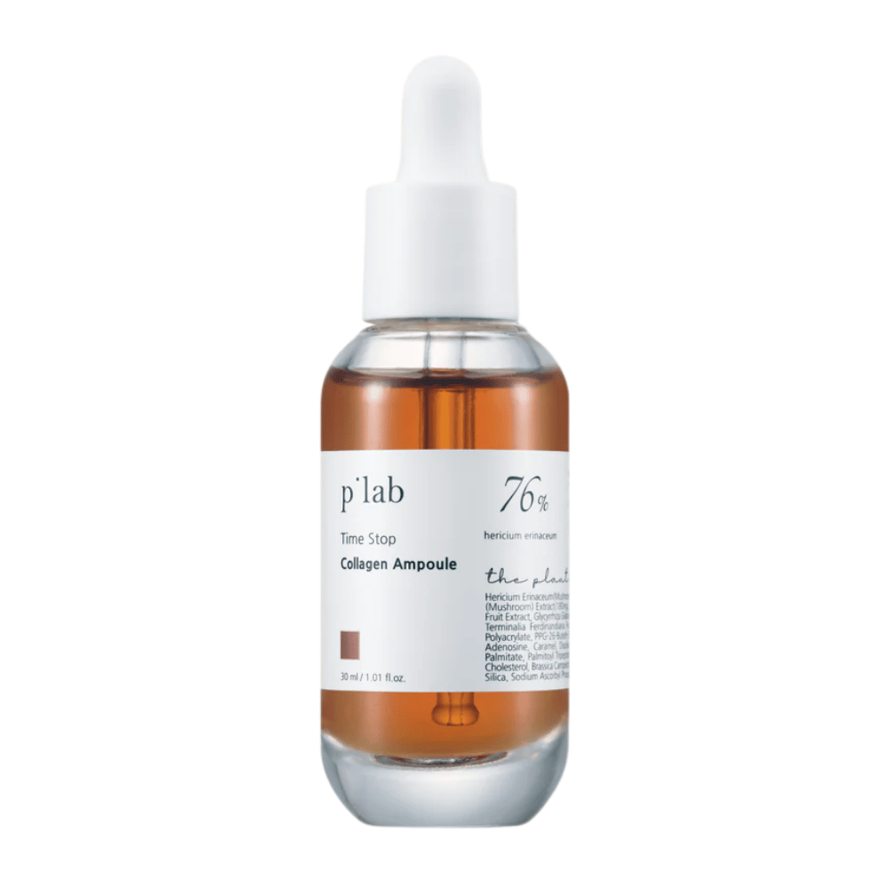p’lab Time Stop Collagen Ampoule – Ampułka przeciwstarzeniowa dla jędrniejszej i nawilżonej skóry.

🍄 76% ekstraktu z Hericium Erinaceum – Wzmacnia elastyczność skóry i wspomaga produkcję kolagenu.
💧 Głęboko nawilżający – Odżywia i poprawia strukturę skóry.
✨ Efekt przeciwstarzeniowy – Zmniejsza drobne linie i nadaje młodzieńczy blask.

Idealny dla jędrniejszej i bardziej promiennej skóry!
