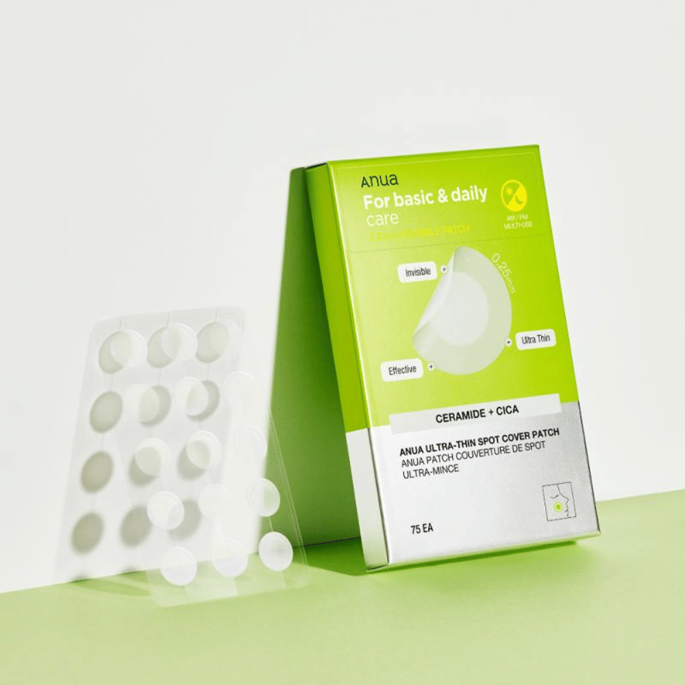 Anua Ultra-Thin Spot Cover Patch są idealne do codziennej pielęgnacji plam. Dzięki ultracienkiej konstrukcji i składnikom takim jak ceramidy i Cica, łagodzą skórę, chronią przed zanieczyszczeniami i są niewidoczne podczas użycia. Dla łatwej i skutecznej pielęgnacji skóry!