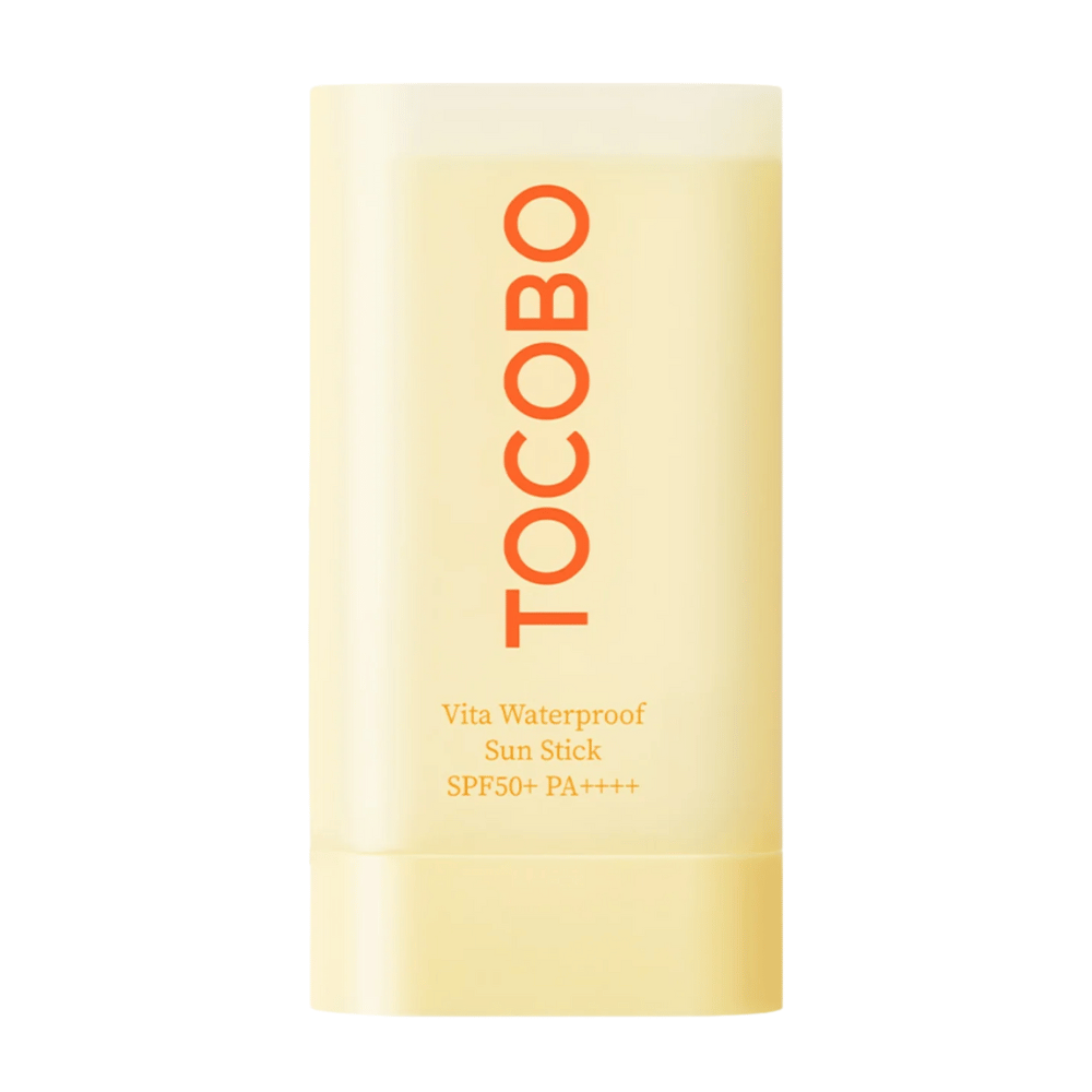 TOCOBO Vita Waterproof Sun Stick to sztyft przeciwsłoneczny z SPF50+ PA++++, który zapewnia wysoką ochronę przed promieniowaniem UV. Odporny na wodę, łatwy do aplikacji i idealny dla wrażliwej skóry.
