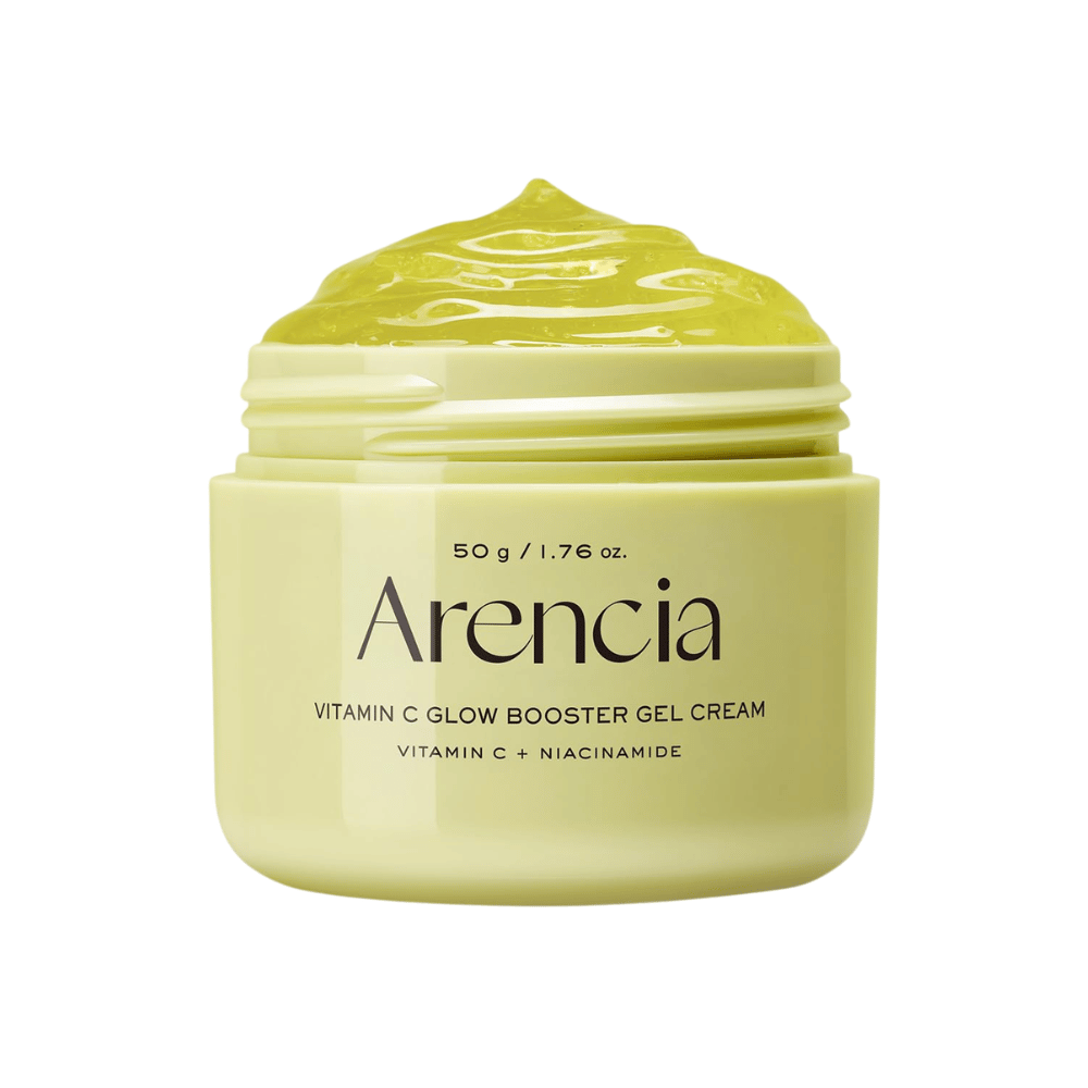 Arencia Vitamin C Glow Booster Gel Cream 50 g – återfuktande vitamin C gelkräm med niacinamid