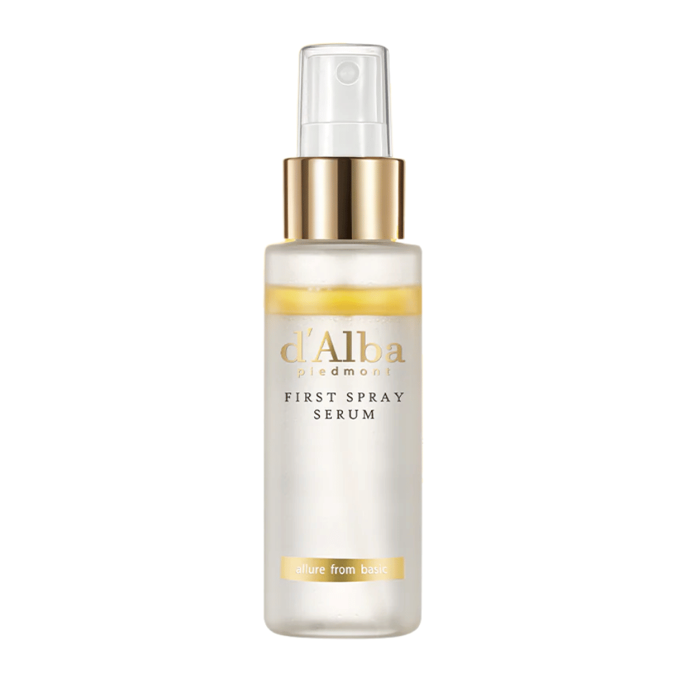 d'Alba White Truffle First Spray Serum to luksusowe serum w sprayu, które zapewnia intensywne nawilżenie i blask skórze. Wzbogacone ekstraktem z białej trufli z Włoch, to serum pomaga zwiększyć elastyczność skóry i nadaje jej promienny, świeży wygląd.