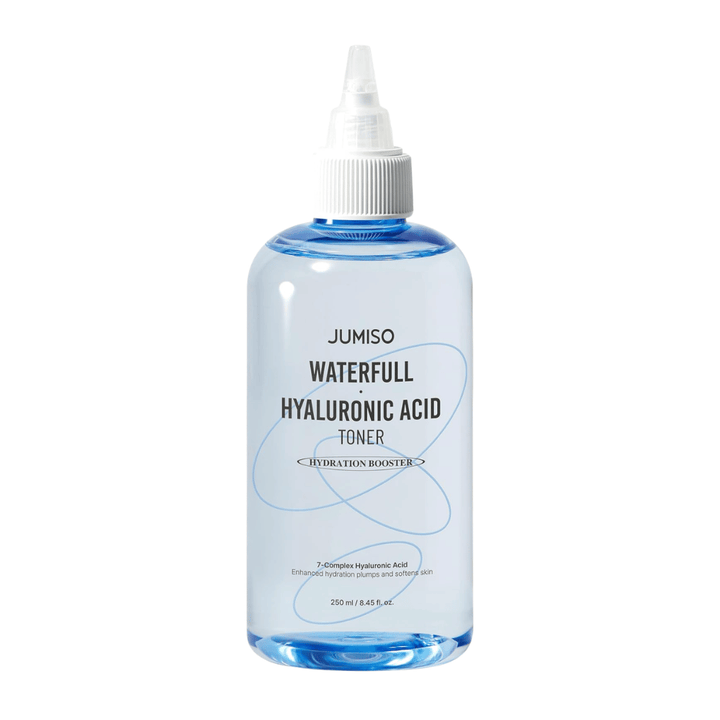 Jumiso Waterfull Hyaluronic Acid Tonik do twarzy 250 ml – nawilżający tonik do twarzy dla suchej, wrażliwej i odwodnionej skóry