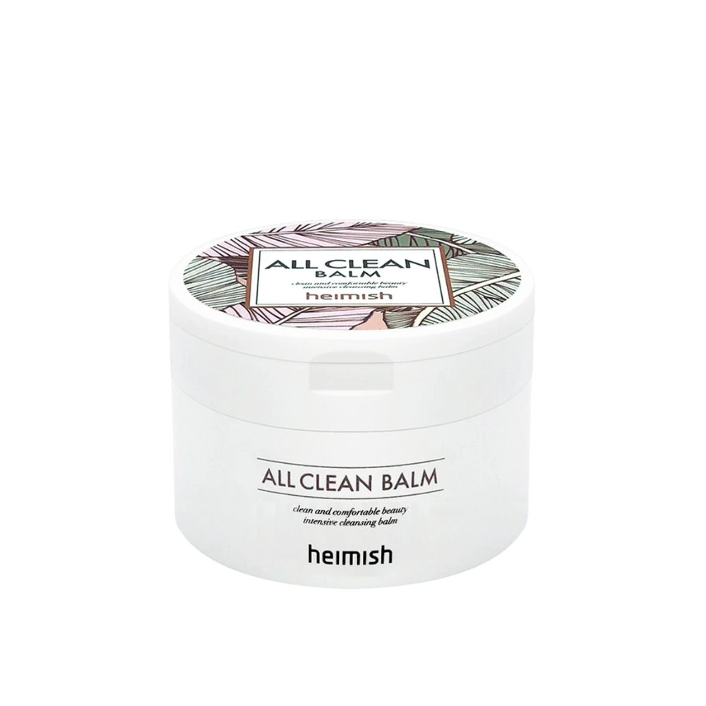 Heimish All Clean Balm 120ml – koreański balsam oczyszczający, który skutecznie usuwa makijaż, filtr przeciwsłoneczny i zanieczyszczenia, jednocześnie nawilżając skórę.