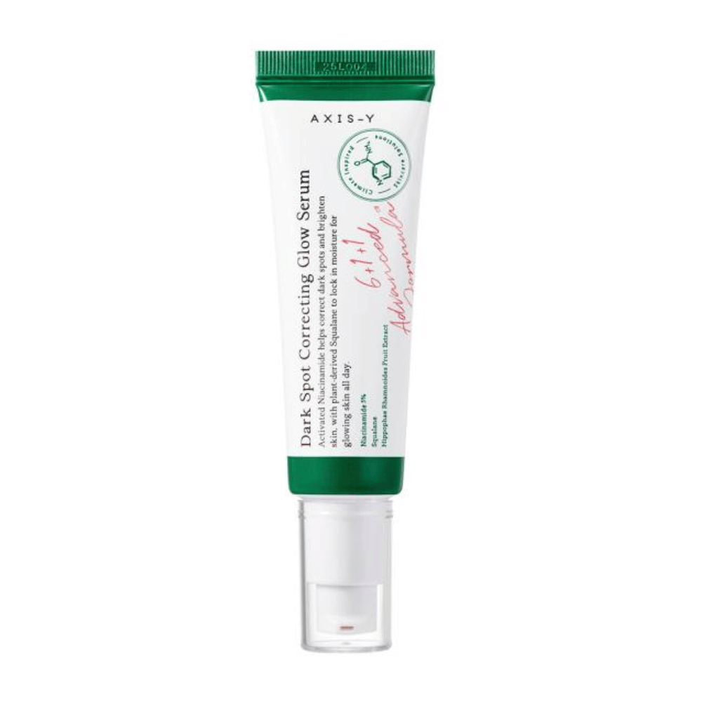 Tuba Dark Spot Correcting Glow Serum 50ml od AXIS - Y na białym tle.