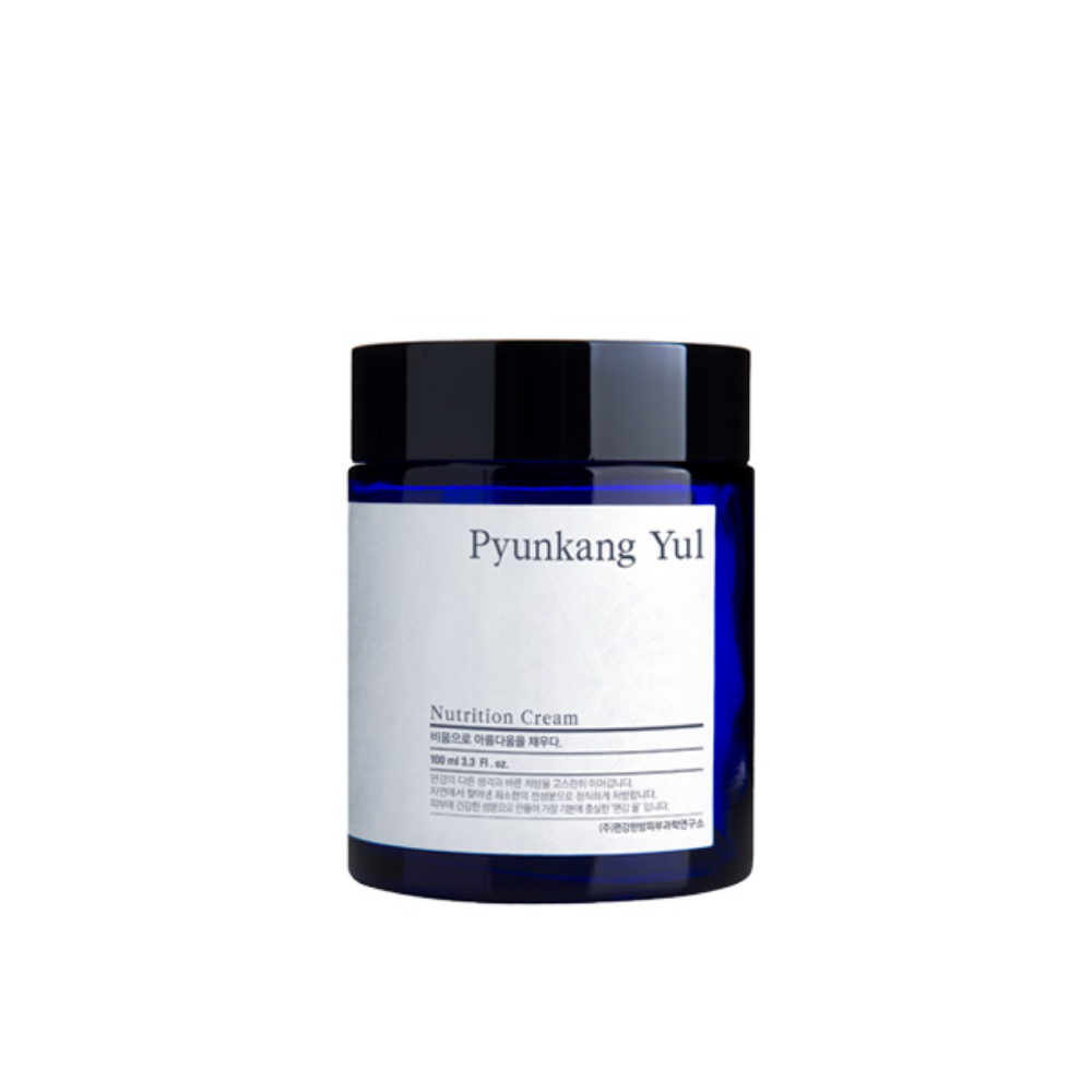 Puszka Pyunkang Yul Nutrition Cream 100ml na białym tle.