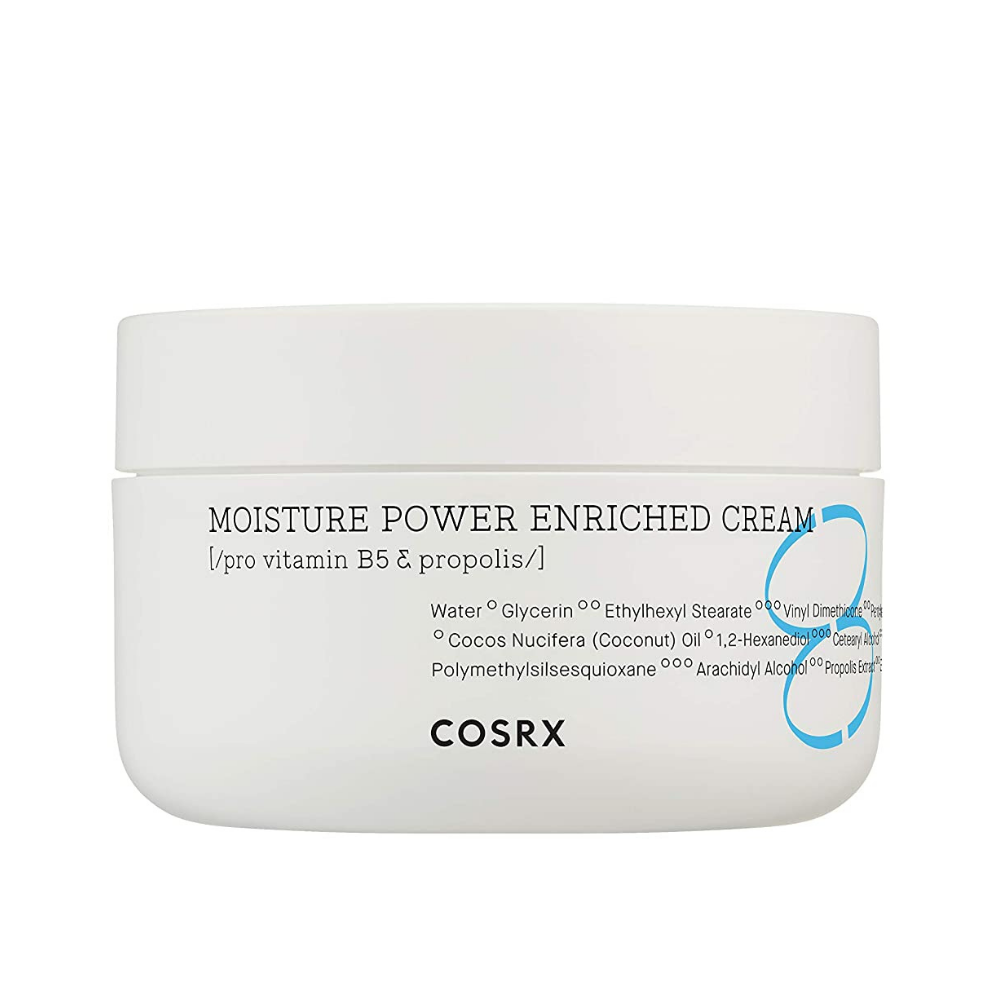 COSRX Moisture Power Enriched Cream 50ml do nawilżania suchej skóry.