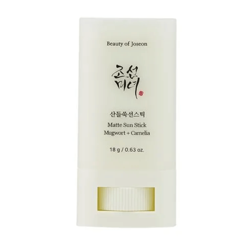 Beauty of Joseon Matte Sun Stick 18g filtr przeciwsłoneczny z SPF50 i matowym wykończeniem.