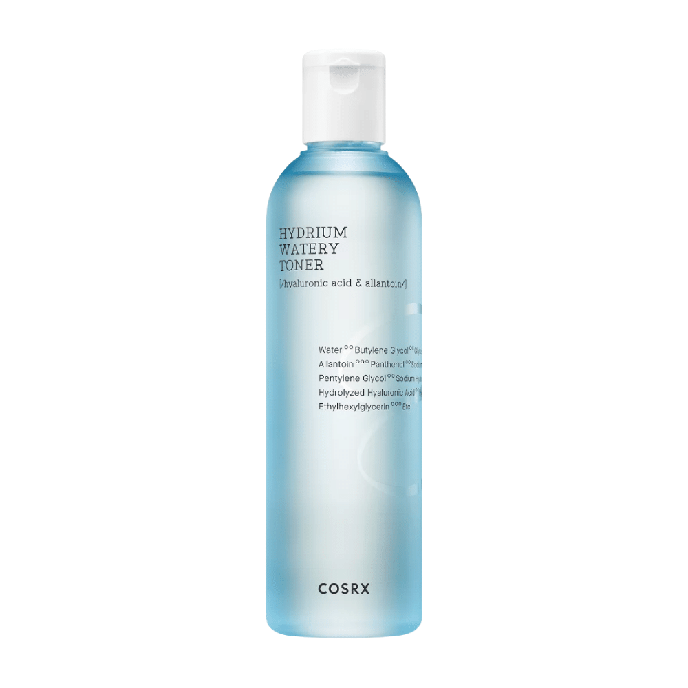 COSRX Hydrium Watery Toner 150ml z kwasem hialuronowym do nawilżającej pielęgnacji skóry.