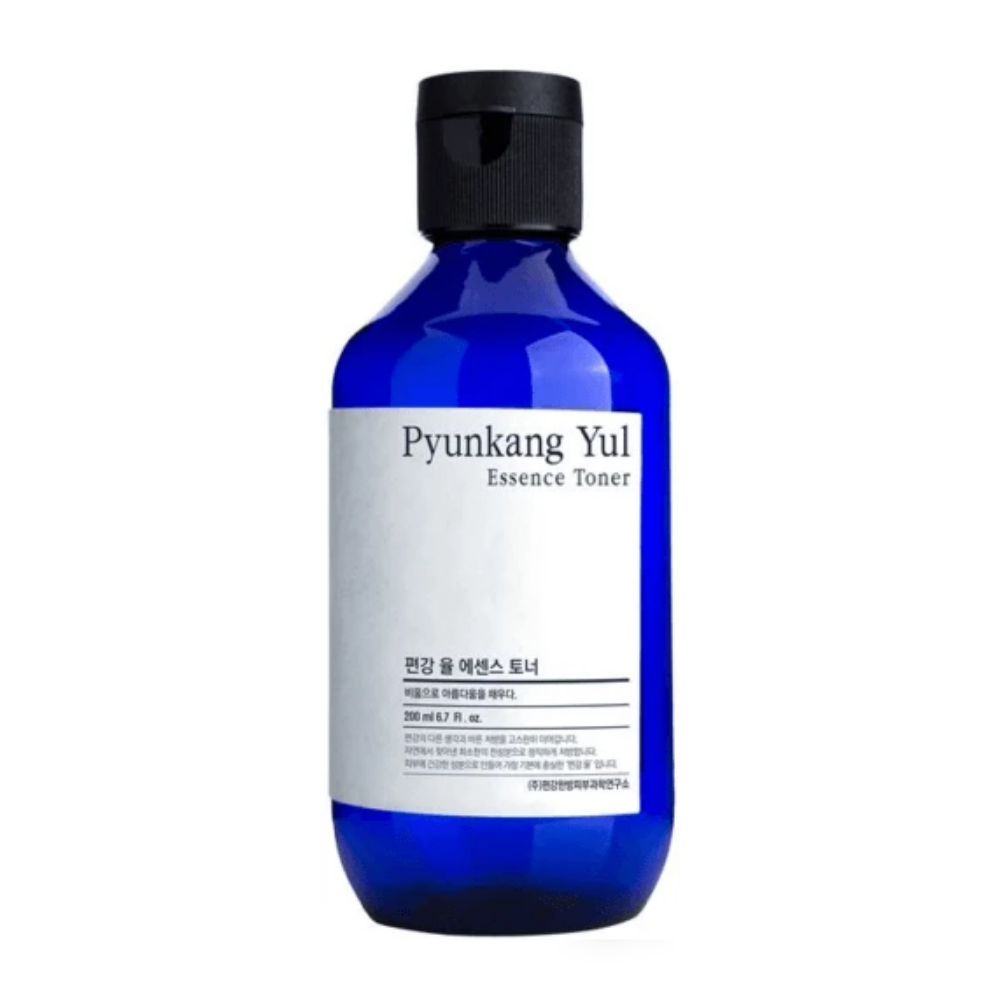 Pyunkang Yul Essence Toner wzbogacony ekstraktem z korzenia astragalusa dla nawilżenia skóry.