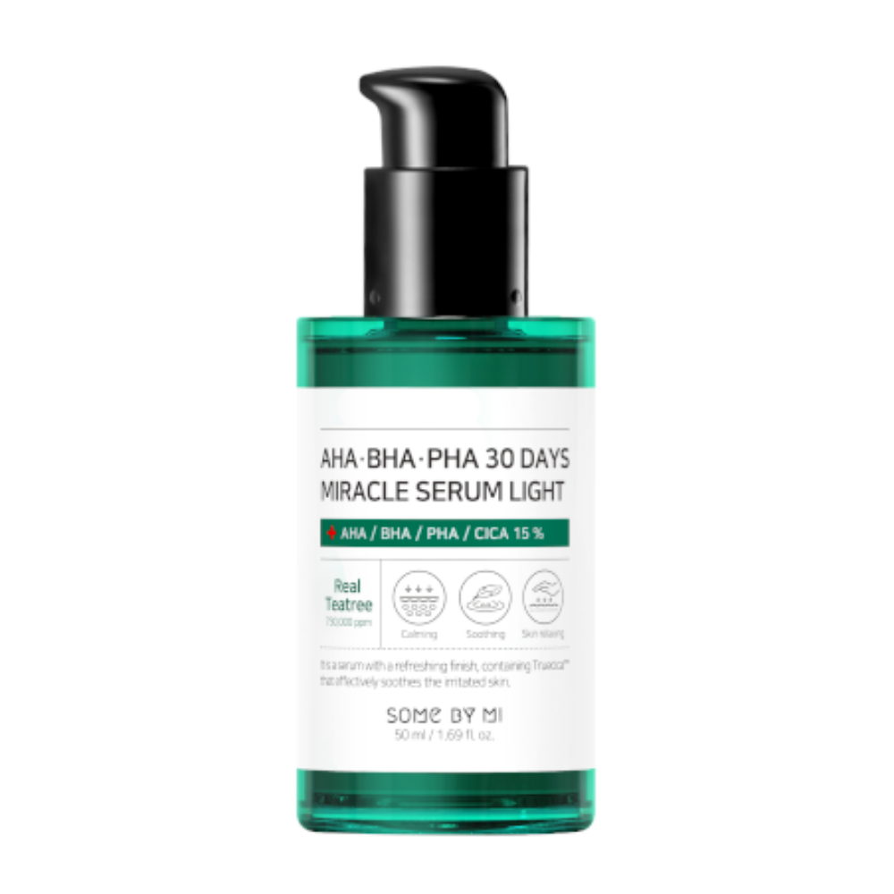 SOME BY MI AHA, BHA, PHA 30 Days Miracle Serum Light 50ml na trądzik i przebarwienia.