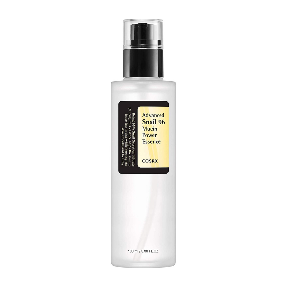 COSRX azjatyckie kosmetyki z Advanced Snail 96 Mucin Power Essence 100ml do koreańskiej pielęgnacji skóry.