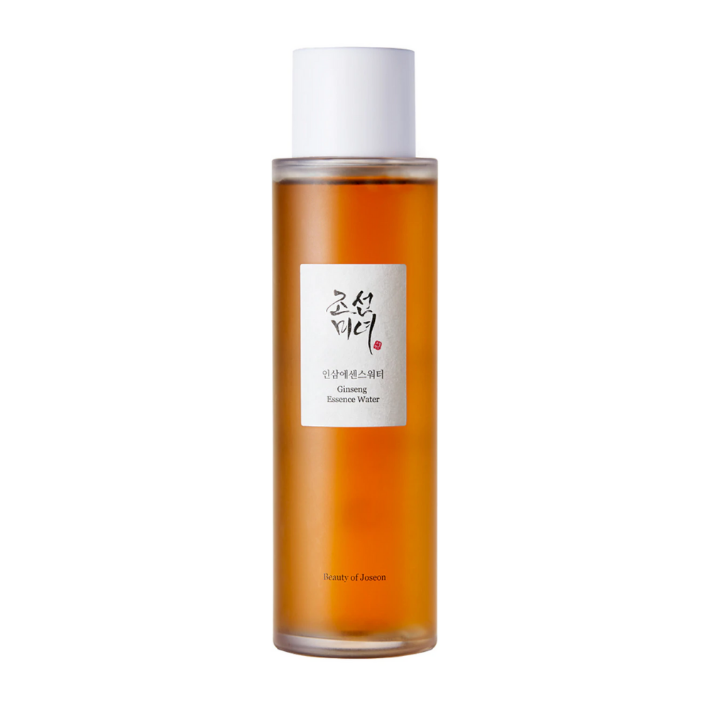 Butelka Beauty of Joseon Ginseng Essence Water 150ml na białym tle.