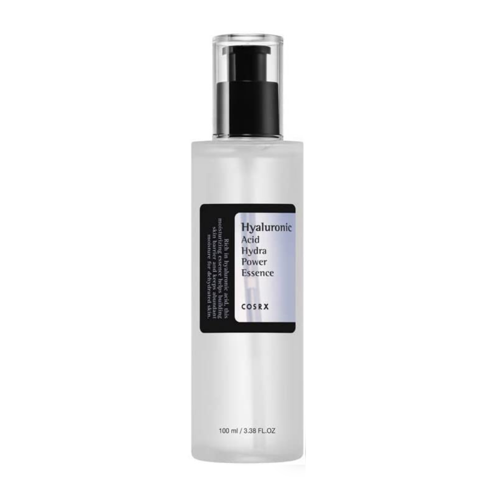 COSRX Hyaluronic Acid Hydra Power Essence 100ml z nawilżającymi efektami.