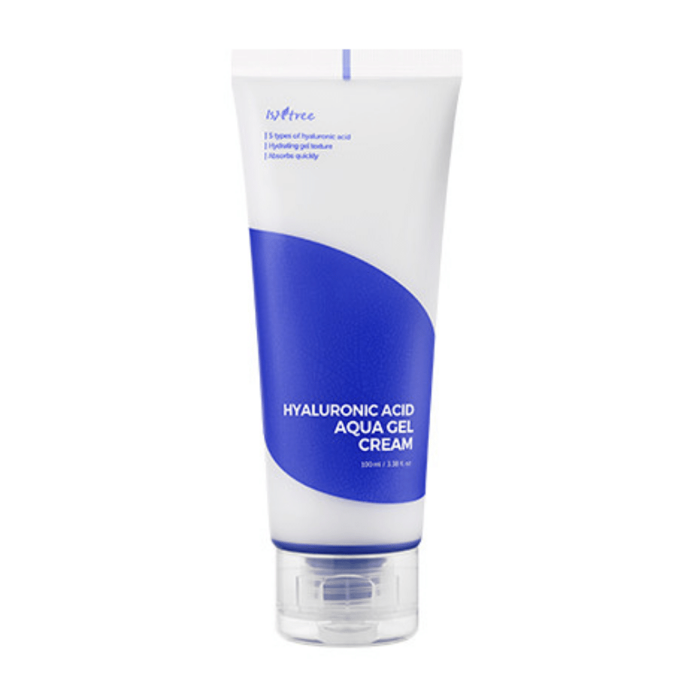 Tuba Hyaluronic Acid Aqua Gel Cream 100ml od Isntree do nawilżania twarzy.